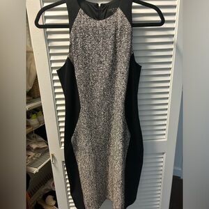 Rag & bone, gray and black mini dress, size 4